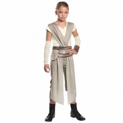 Girl SW The Force Awakens Rey SkywalkerCosplay Kids Halloween Carnival Party Costumes Girl SW The Force Awakens Rey SkywalkerCosplay Kids Halloween Carnival Party Costumes