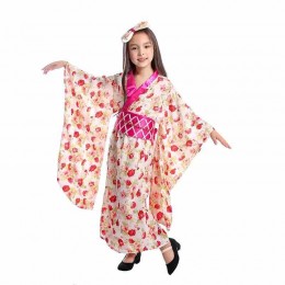 Ready Goods Girl Japanese Sakura Geisha Dress For Kids Ceremonial Kimono National Halloween Party Costume  Ready Goods Girl Japanese Sakura Geisha Dress For Kids Ceremonial Kimono National Halloween Party Costume