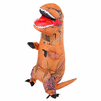 Adult Child Inflatable Dinosaur T-Rex Air Blow-up Halloween Party Costume Adult Child Inflatable Dinosaur T-Rex Air Blow-up Halloween Party Costume