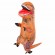 Adult Child Inflatable Dinosaur T-Rex Air Blow-up Halloween Party Costume