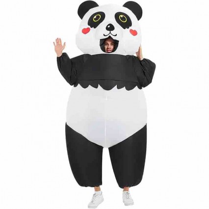 Adult Funny Giant Inflatable Panda Blow-up Suit Carnival Festival Party Costumes Adult Funny Giant Inflatable Panda Blow-up Suit Carnival Festival Party Costumes