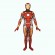 Adult Iron Superhero Costume Halloween Party