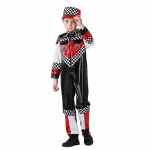 Boys Car Driver Racer Cosplay Dress-up With Cap Kids Career Day Party Costumes  Boys Car Driver Racer Cosplay Dress-up With Cap Kids Career Day Party Costumes