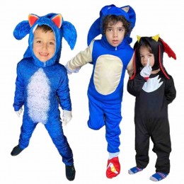 Kids The Hedgehog Cosplay Jumpsuit Halloween Costumes  Kids The Hedgehog Cosplay Jumpsuit Halloween Costumes