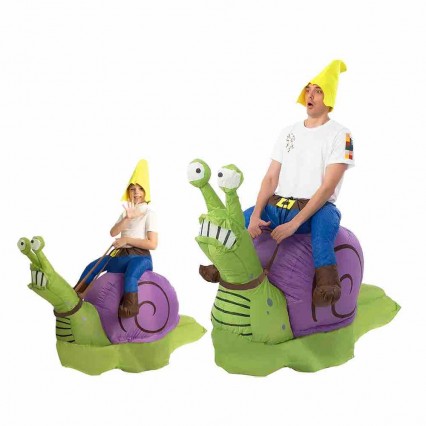 Adult Child Inflatable Giant Green Riding Snail Blow-up Costume Halloween Carnival Party Adult Child Inflatable Giant Green Riding Snail Blow-up Costume Halloween Carnival Party