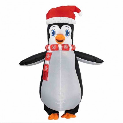 Adult Giant Antarctic Penguin Inflatable Blow-up Suit Christmas Halloween Party Adult Giant Antarctic Penguin Inflatable Blow-up Suit Christmas Halloween Party