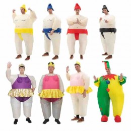 Fancy Dress Mascot Inflatable Ballet Costume Blow Up Sumo Suit Halloween Funny Performance ballerina Sumo Inflatable Costume  Fancy Dress Mascot Inflatable Ballet Costume Blow Up Sumo Suit Halloween Funny Performance ballerina Sumo Inflatable Costume