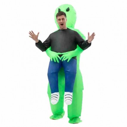 Kids Adult Halloween Christmas Carnival Ghost Inflatable Monster Costume Scary Green Alien Party Cosplay Inflatable Costumes Kids Adult Halloween Christmas Carnival Ghost Inflatable Monster Costume Scary Green Alien Party Cosplay Inflatable Costumes