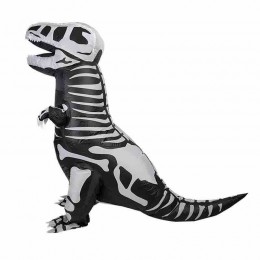 Polyester Blow up Skeleton T-Rex Suit Fun Halloween Dinosaur Inflatable Suit Dinosaur Muscle Bone Dinosaur Inflatable Costume  Polyester Blow up Skeleton T-Rex Suit Fun Halloween Dinosaur Inflatable Suit Dinosaur Muscle Bone Dinosaur Inflatable Costume