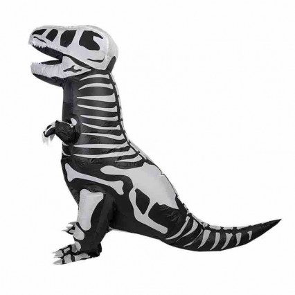 Polyester Blow up Skeleton T-Rex Suit Fun Halloween Dinosaur Inflatable Suit Dinosaur Muscle Bone Dinosaur Inflatable Costume Polyester Blow up Skeleton T-Rex Suit Fun Halloween Dinosaur Inflatable Suit Dinosaur Muscle Bone Dinosaur Inflatable Costume