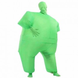 Adult Inflatable Full Body Jumpsuit Cosplay Costume Halloween Funny Fancy Dress Blow Up Party Toy Inflatable Costume