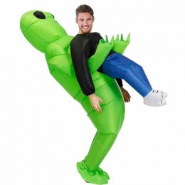 Cosplay Adult Kids Alien Inflatable Dinosaur Costume Boys Girl Party Costume Funny Suit Anime Fancy Dress Halloween Costume