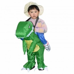 Funny Animal Adult Games Performance Costume Stage Cosplay Children's Mount Halloween Inflatable Dinosaur Costume