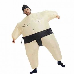 Hot Sale Customizable Inflatable Sumo Wrestler Suit Sports Game Party Blow Up Cosplay Costume Giant Funny Inflatable Costume