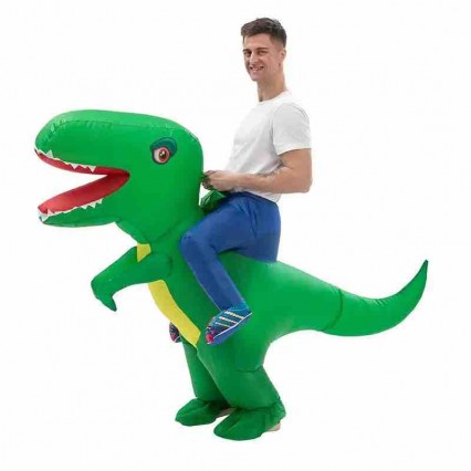 New Arrival Halloween Inflatable Dinosaur T-rex Costume Party Gift Adult Funny Blow Up Suit Inflatable Dinosaur Costume For Kids New Arrival Halloween Inflatable Dinosaur T-rex Costume Party Gift Adult Funny Blow Up Suit Inflatable Dinosaur Costume For Kids