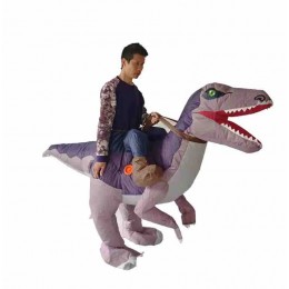 New Design Inflatable Costume Children Kids Dinosaur T REX Costumes Blow Up Cosplay Ride On Animal Inflatable Costume For Adult
