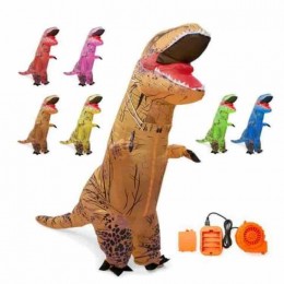 Halloween Adult Inflatable Dinosaur Cartoon Inflate Doll Costume Inflatable Walking Mascot Costume For Stage Props Christmas  Halloween Adult Inflatable Dinosaur Cartoon Inflate Doll Costume Inflatable Walking Mascot Costume For Stage Props Christmas