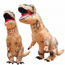 Halloween Full Body Inflatable Suit Realistic Walking T-rex Dino Costume Adult Inflatable Dinosaur Cosplay Outfit Mascot Costume