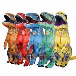 Party Cosplay T-rex Mascot Dino Costume Trex Blow up Suit Inflatable T Rex Dinosaur Costume Wholesale Custom Halloween for Adult