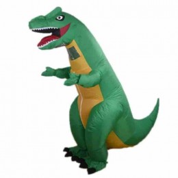 Wholesale Halloween Blow Up Dinosaur Costume Tyrannosaurus Rex Children Adult Cartoon Inflatable Clothes Inflatable Costume