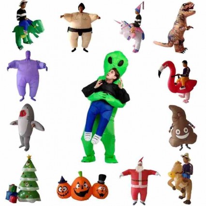 2024 Hot Sale Custom Kid Adult Inflatable Alien Dinosaur Costume Funny Fat Blow Up Suit Cosplay Party Animal Inflatable Costumes 2024 Hot Sale Custom Kid Adult Inflatable Alien Dinosaur Costume Funny Fat Blow Up Suit Cosplay Party Animal Inflatable Costumes
