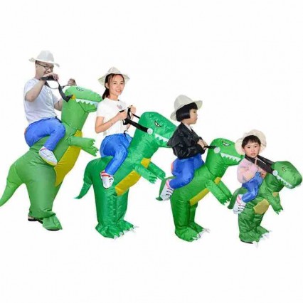 Custom Various Animal Blow Up Funny Cosplay Costume Adults Kids Size Inflatable Dinosaur Costume For Halloween Party Festive Custom Various Animal Blow Up Funny Cosplay Costume Adults Kids Size Inflatable Dinosaur Costume For Halloween Party Festive