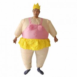 Fancy Dress Mascot Inflatable Ballet Costume Halloween Funny Performance Costume Ballet Adult Bikini Sumo Inflatable Costume