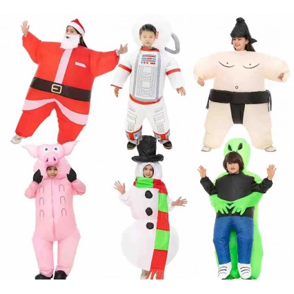 New Creations Funny Halloween Blow Up Suit Adult Kids Inflatable Costume Suit Full Body Inflatable Costume For Dress Up Parties New Creations Funny Halloween Blow Up Suit Adult Kids Inflatable Costume Suit Full Body Inflatable Costume For Dress Up Parties