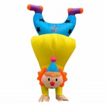 Halloween Costumes Adult Cosplay Air Blow-up Costume Clown Anime Mascot Inflatable Suit for Carnival Party Christmas Holiday