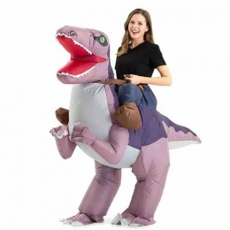 Inflatable Dinosaur Costume Adults Halloween Blow up Costumes Teenager Funny Riding T Rex Air Costume for Party Cosplay  Inflatable Dinosaur Costume Adults Halloween Blow up Costumes Teenager Funny Riding T Rex Air Costume for Party Cosplay