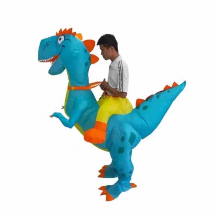 Inflatable Dinosaur Dress Costume Inflatable Costume Dinosaur Riding T Rex Air Blow up Funny Party Halloween Costume for Adult Inflatable Dinosaur Dress Costume Inflatable Costume Dinosaur Riding T Rex Air Blow up Funny Party Halloween Costume for Adult