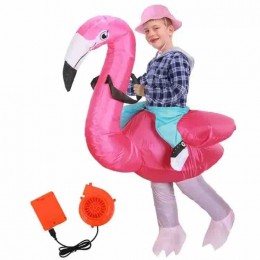 2024 New Halloween Cosplay Party Walking Inflatable Suit Funny Inflatable Animal Costume Inflatable Flamingo Costumes For Adult  2024 New Halloween Cosplay Party Walking Inflatable Suit Funny Inflatable Animal Costume Inflatable Flamingo Costumes For Adult