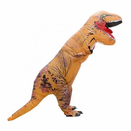 Dinosaur T Rex Costume Air Blow up Suits High Quality Halloween Inflatable T rex Costume for Adult Children Polyester Dinosaur T Rex Costume Air Blow up Suits High Quality Halloween Inflatable T rex Costume for Adult Children Polyester