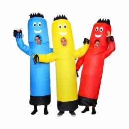 Factory Customized Mini Inflatable Sky Air Dancer Inflatable Air Waving Hand Puppet Cartoon Inflatable air Dancer Costume  Factory Customized Mini Inflatable Sky Air Dancer Inflatable Air Waving Hand Puppet Cartoon Inflatable air Dancer Costume