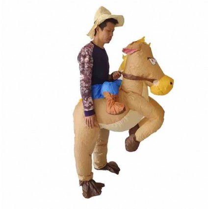 Halloween Christmas Party Funny Fancy Dress Blow Up Animal Costume Kid Children Inflatable Horse Costume Halloween Christmas Party Funny Fancy Dress Blow Up Animal Costume Kid Children Inflatable Horse Costume