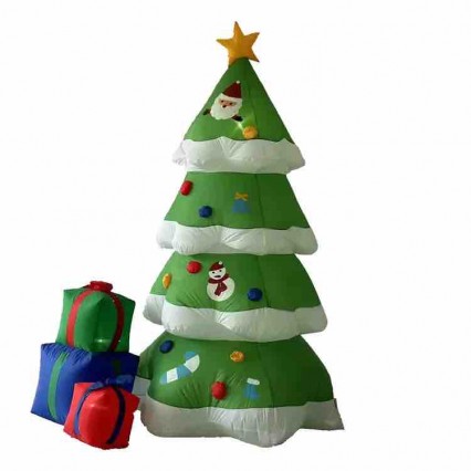 8ft Yard Decoration Inflatable Giant Christmas Tree Gift Box Inflatable Garden Indoor Outdoor Decoration Christmas Inflatable 8ft Yard Decoration Inflatable Giant Christmas Tree Gift Box Inflatable Garden Indoor Outdoor Decoration Christmas Inflatable