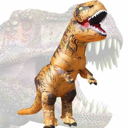 Adult Inflatable T-rex Dinosaur Costume Fancy Dino Inflatable Suit Party Halloween Cosplay Costume Holiday Inflatable Costume Adult Inflatable T-rex Dinosaur Costume Fancy Dino Inflatable Suit Party Halloween Cosplay Costume Holiday Inflatable Costume