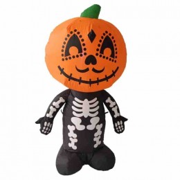 Customized Outdoor Inflatable Halloween Decoration Event Inflatable Pumpkin Bone Man Ghost Holiday Halloween Inflatable Pumpkin  Customized Outdoor Inflatable Halloween Decoration Event Inflatable Pumpkin Bone Man Ghost Holiday Halloween Inflatable Pumpkin