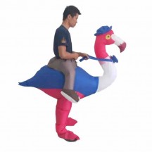 New Inflatable Flamingos Costume Show Costumes Event Performance Props Halloween Animal Costumes Inflatable Suit