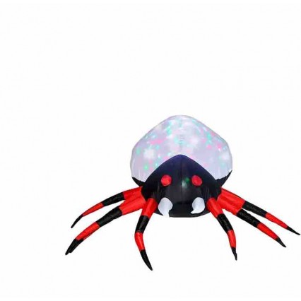 8ft Halloween Inflatable Spider Built-In Led Light Decoration Inflatable Halloween Indoor Outdoor Yard Lawn Halloween Party 8ft Halloween Inflatable Spider Built-In Led Light Decoration Inflatable Halloween Indoor Outdoor Yard Lawn Halloween Party