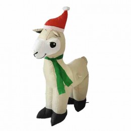 Cheap Inflated Model Holiday Inflatable Decoration Yard Lighting Christmas Alpaca Inflatable Christmas Decorations Outdoor  Cheap Inflated Model Holiday Inflatable Decoration Yard Lighting Christmas Alpaca Inflatable Christmas Decorations Outdoor