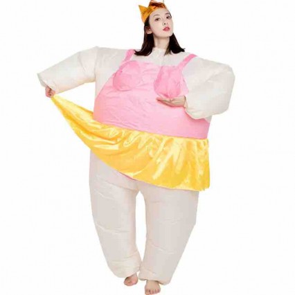 Customized Carton Polyester Unisex Mascot Costume Wholesale Funny Fat Inflatable Ballerina Costume for Adult Inflatable Suit Customized Carton Polyester Unisex Mascot Costume Wholesale Funny Fat Inflatable Ballerina Costume for Adult Inflatable Suit