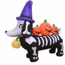 Halloween Inflatables Outdoor With Led Yard Scary 5ft Bone Dachshund Holiday Inflatable Model Halloween Decoration Inflatable  Halloween Inflatables Outdoor With Led Yard Scary 5ft Bone Dachshund Holiday Inflatable Model Halloween Decoration Inflatable