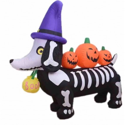 Halloween Inflatables Outdoor With Led Yard Scary 5ft Bone Dachshund Holiday Inflatable Model Halloween Decoration Inflatable Halloween Inflatables Outdoor With Led Yard Scary 5ft Bone Dachshund Holiday Inflatable Model Halloween Decoration Inflatable
