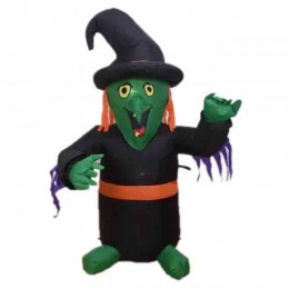 Holiday Party Halloween Inflatable Outdoor Decorations With Led Garden Ornaments 4ft Hag Halloween Inflatable Customization  Holiday Party Halloween Inflatable Outdoor Decorations With Led Garden Ornaments 4ft Hag Halloween Inflatable Customization