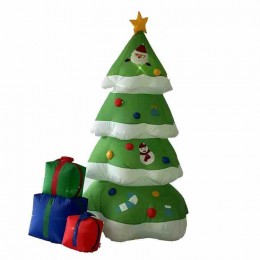 Hot Sells Blow Up Decor Festival Inflatable Outside Christmas Decoration Led Lights 8ft Inflatable Christmas Tree  Hot Sells Blow Up Decor Festival Inflatable Outside Christmas Decoration Led Lights 8ft Inflatable Christmas Tree