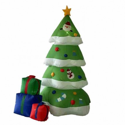 Hot Sells Blow Up Decor Festival Inflatable Outside Christmas Decoration Led Lights 8ft Inflatable Christmas Tree Hot Sells Blow Up Decor Festival Inflatable Outside Christmas Decoration Led Lights 8ft Inflatable Christmas Tree