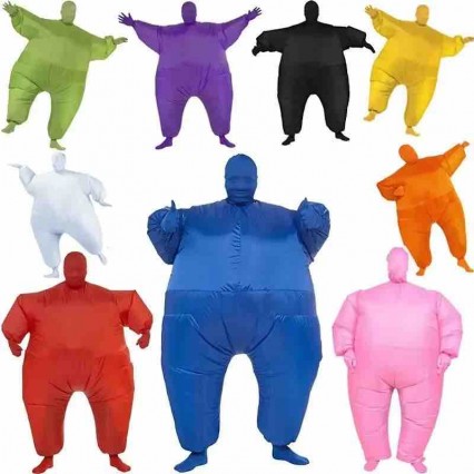 Factory Price Hot Sale More Colors Inflatable Halloween Fat Costumes Party Funny Masked Man Inflatable Costume Inflatable Suit Factory Price Hot Sale More Colors Inflatable Halloween Fat Costumes Party Funny Masked Man Inflatable Costume Inflatable Suit