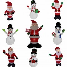 ODM OEM Manufacture Christmas Inflatable Santa Claus Outdoor Blow Up Snowman Light Yard Decoration Christmas Inflatable  ODM OEM Manufacture Christmas Inflatable Santa Claus Outdoor Blow Up Snowman Light Yard Decoration Christmas Inflatable