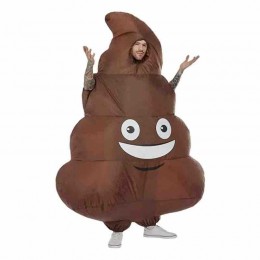 Wholesale Inflatable Brown Poop Abduction Costume Air Blow Up Funny Fancy Party Dress Halloween Inflatable Costume  Wholesale Inflatable Brown Poop Abduction Costume Air Blow Up Funny Fancy Party Dress Halloween Inflatable Costume